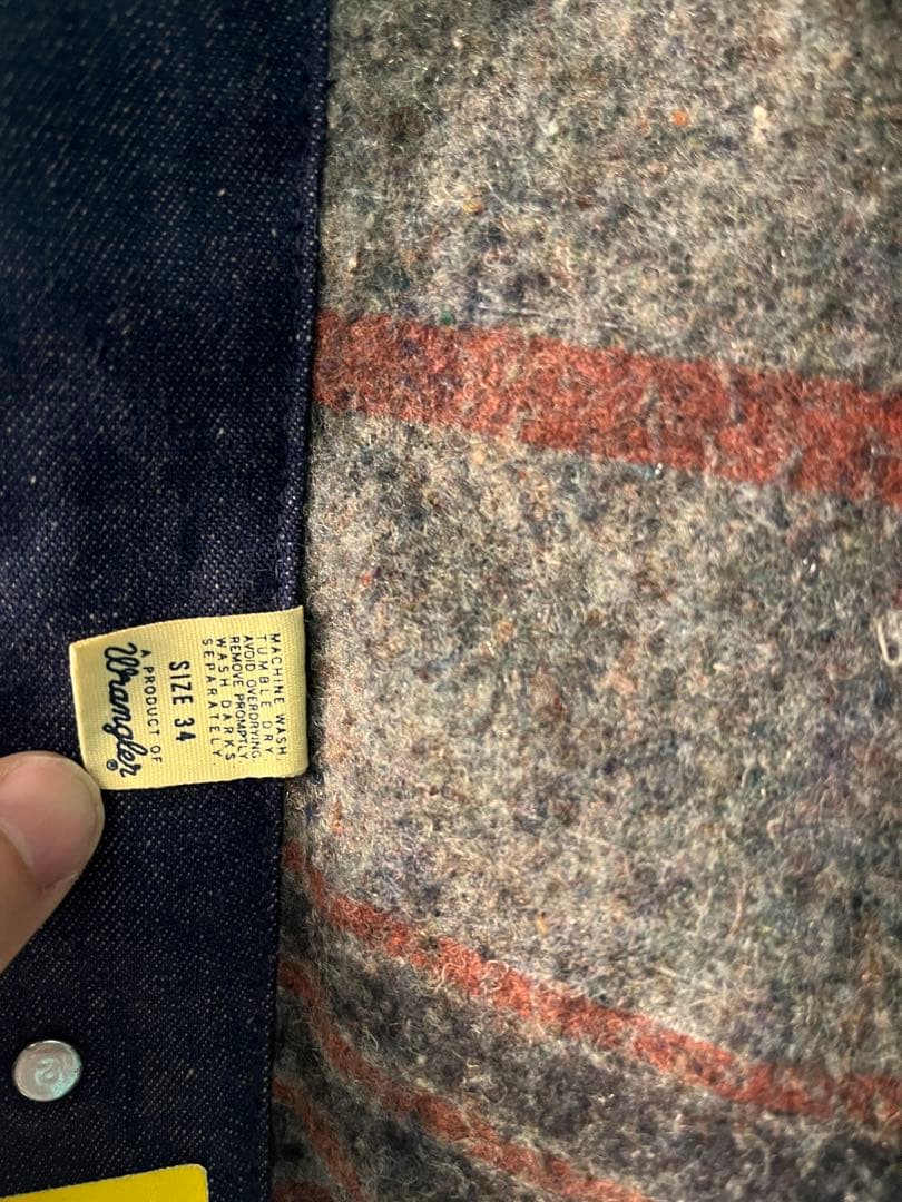 60s 70s Wrangler デニムカバーオール BLUE BEL