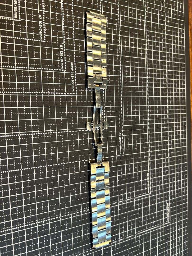 中古　オリスORIS メタルバンド ベルト