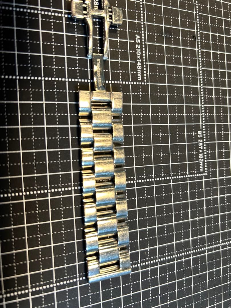 中古　オリスORIS メタルバンド ベルト