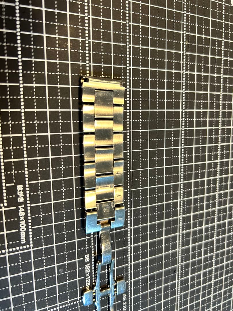 中古　オリスORIS メタルバンド ベルト