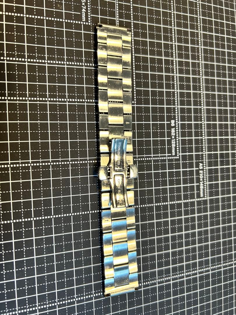 中古　オリスORIS メタルバンド ベルト