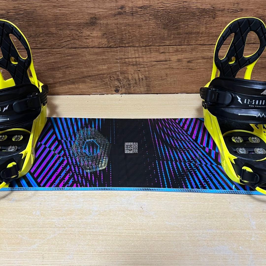美品　K2 DEDLUXE 初心者オススメ　メンズスノーボード 3点　メンテ済み