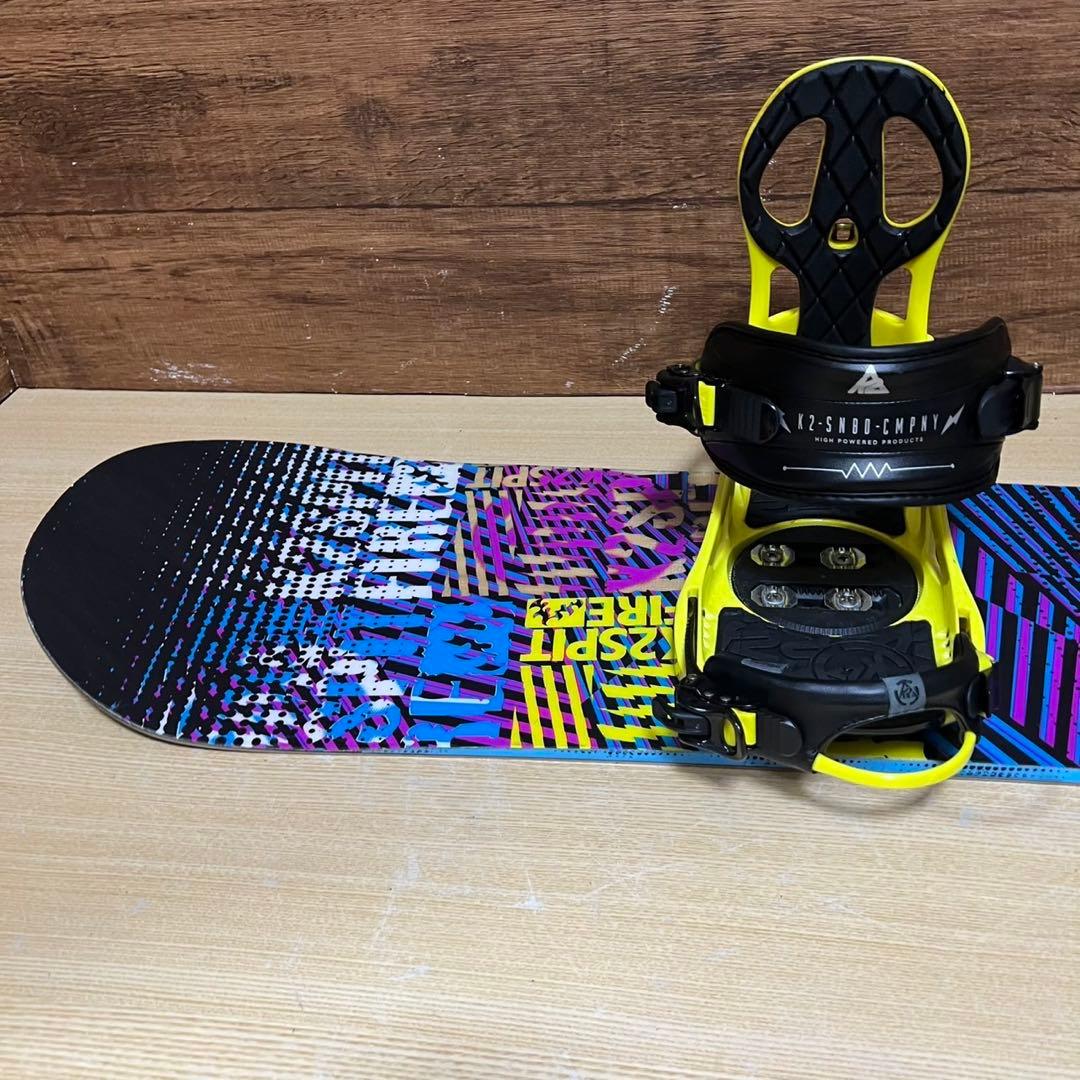 美品　K2 DEDLUXE 初心者オススメ　メンズスノーボード 3点　メンテ済み