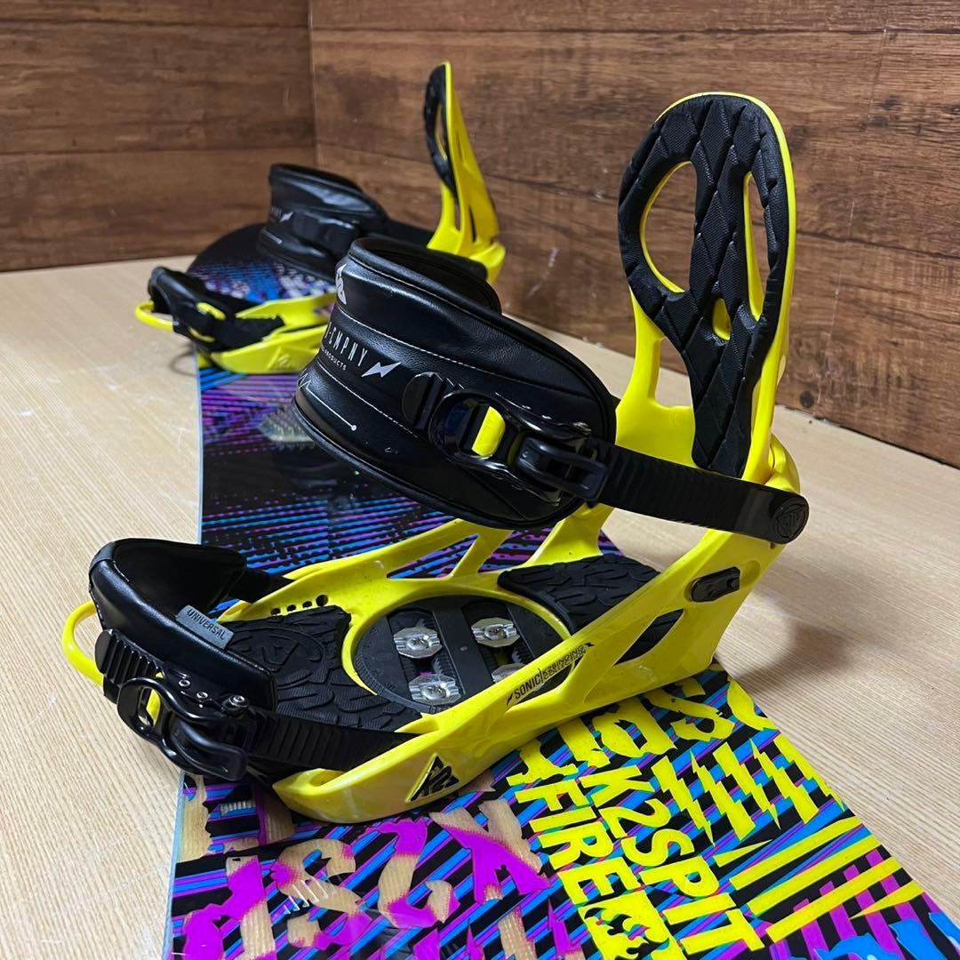 美品　K2 DEDLUXE 初心者オススメ　メンズスノーボード 3点　メンテ済み