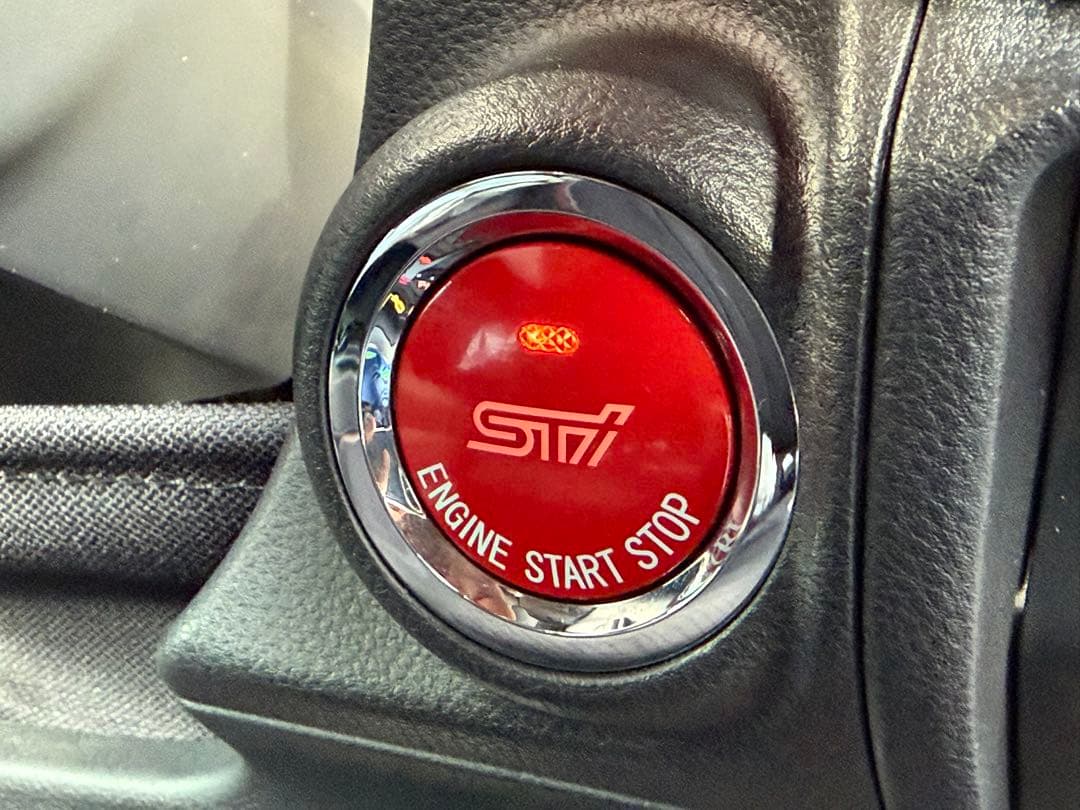 （最終価格）スバル STI プッシュエンジンスイッチ 純正オプション 絶版品レア