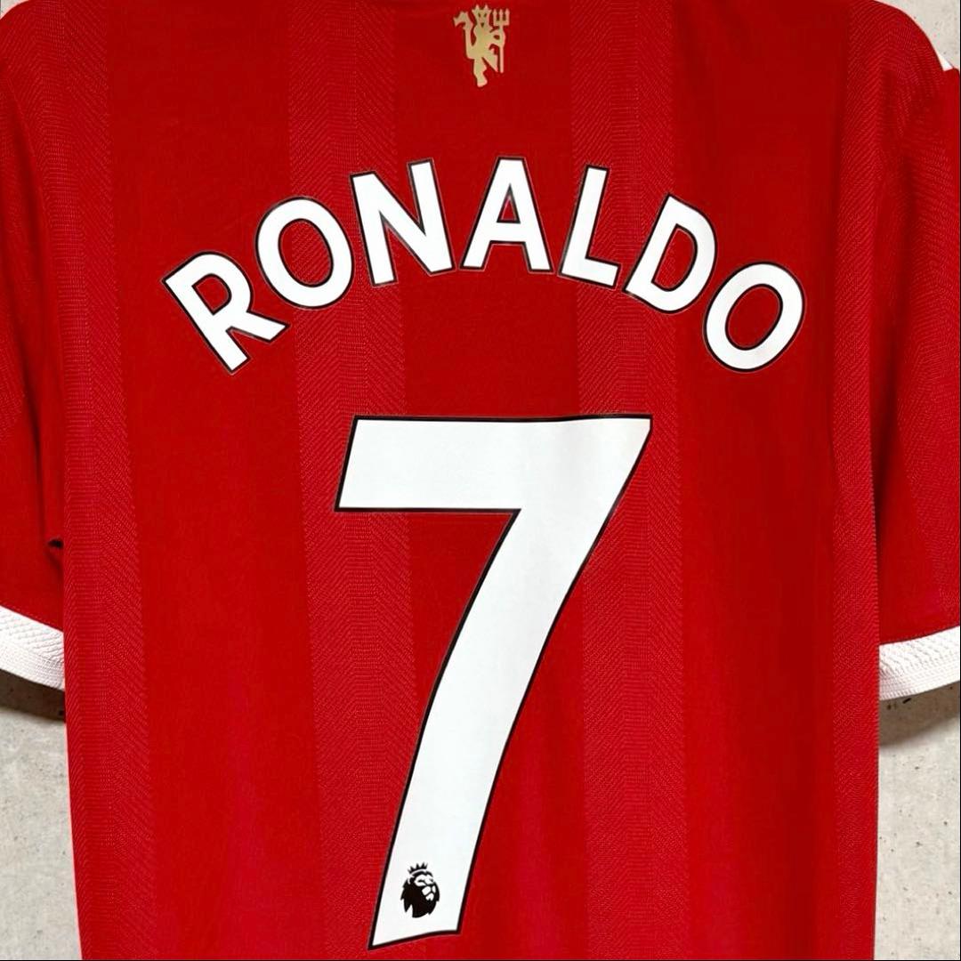 【新品/タグ付き】21/22 マンチェスターU ♯7 C・ロナウド【M】選手仕様