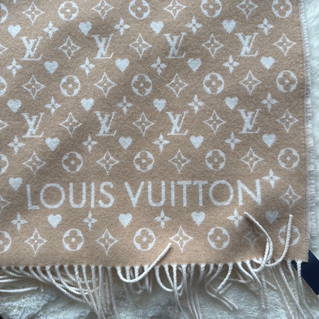 【LOUIS VUITTON】ルイ・ヴィトン マフラー カシミヤ 未使用