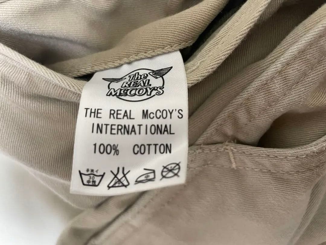 THE REAL McCOYS チノパン 美品　7210757 ワークパンツ