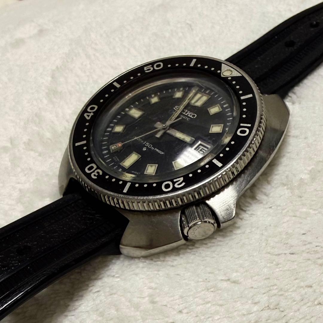 【希少・名機】SEIKO セイコー 6105-8110 セカンドダイバー 後期型
