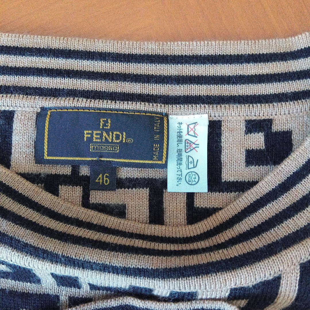 フェンディ　モノグラムセーター 美品