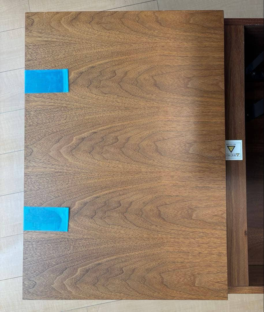 ニトリ　昇降センターテーブル　Nヒバリ 120 MBR 訳あり