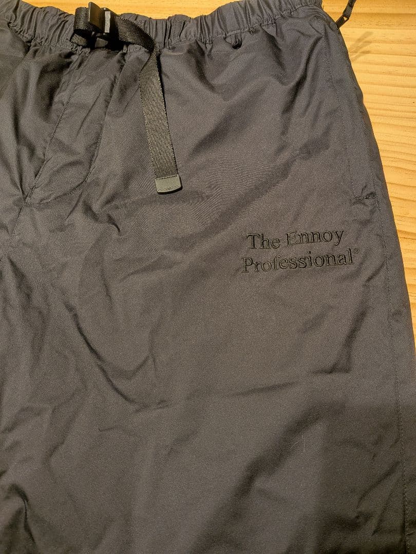 エンノイ PROFESSIONAL PADDED PANTS ブラック XL