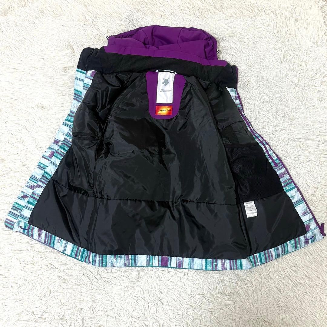 デサント スキーウェア サイズS ヒートナビ 洗える 上下セット 暖かい