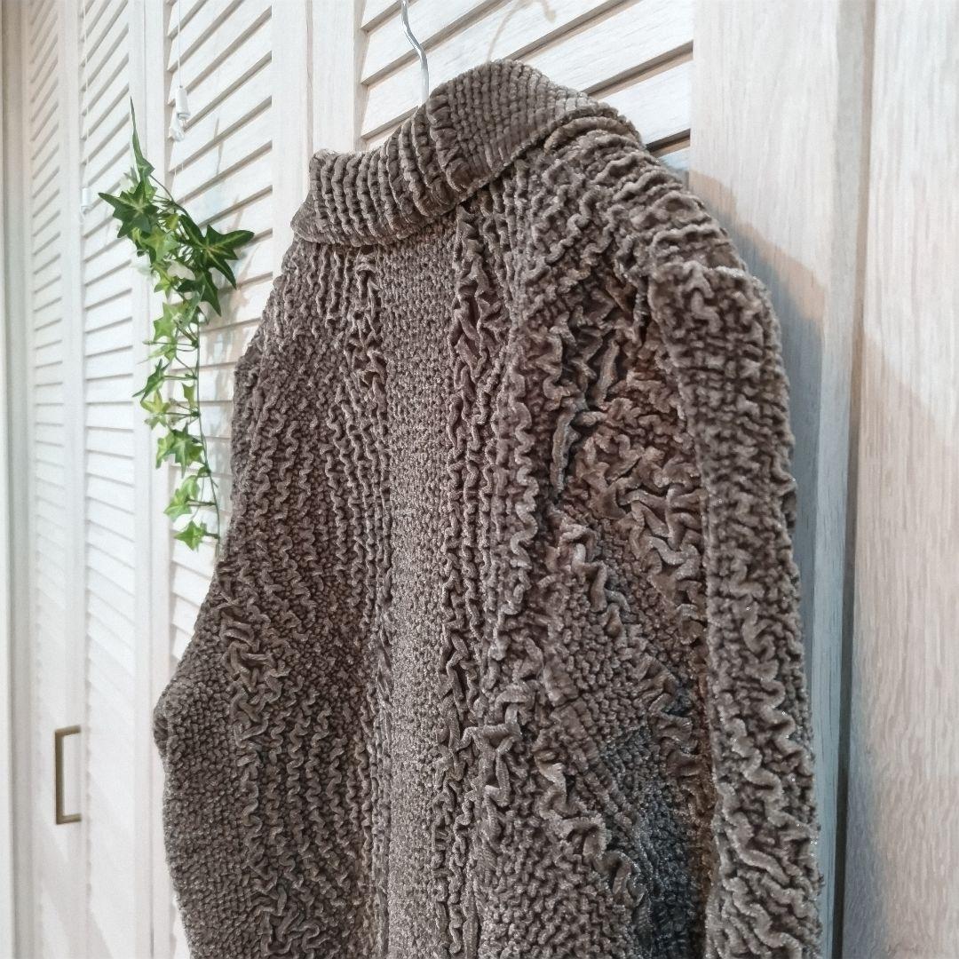 902 新品❤ダジュール❤ベージュ系ジャケット❤プリーツ加工