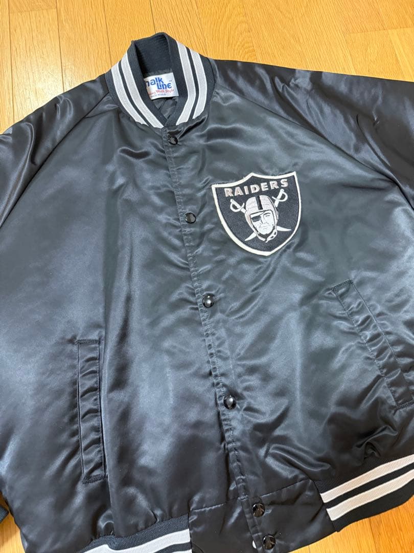 90s Chalkline Raiders スタジャン XLサイズ