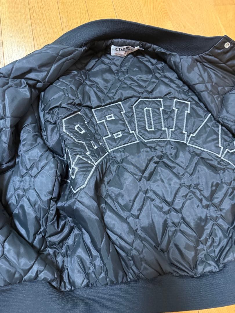 90s Chalkline Raiders スタジャン XLサイズ