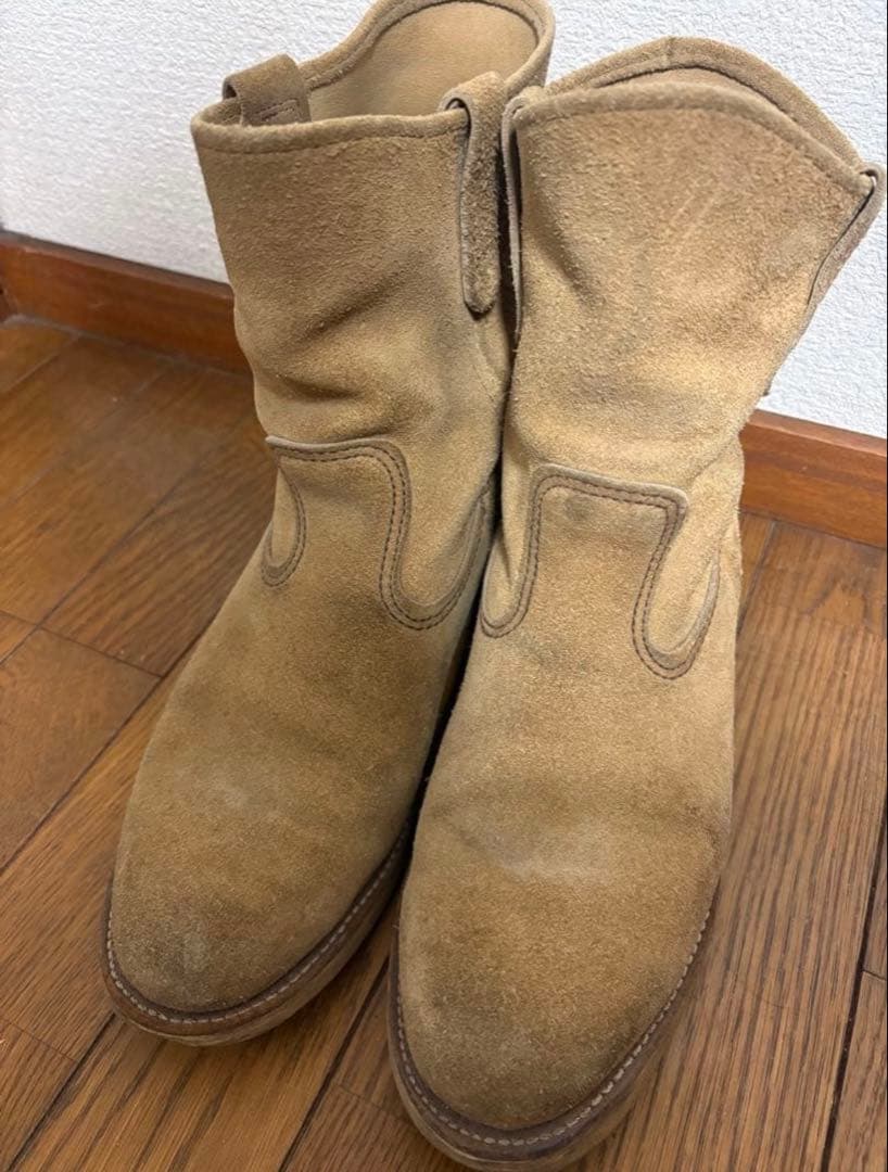 レッドウイング 8168 スエード ペコスブーツ 9E 27