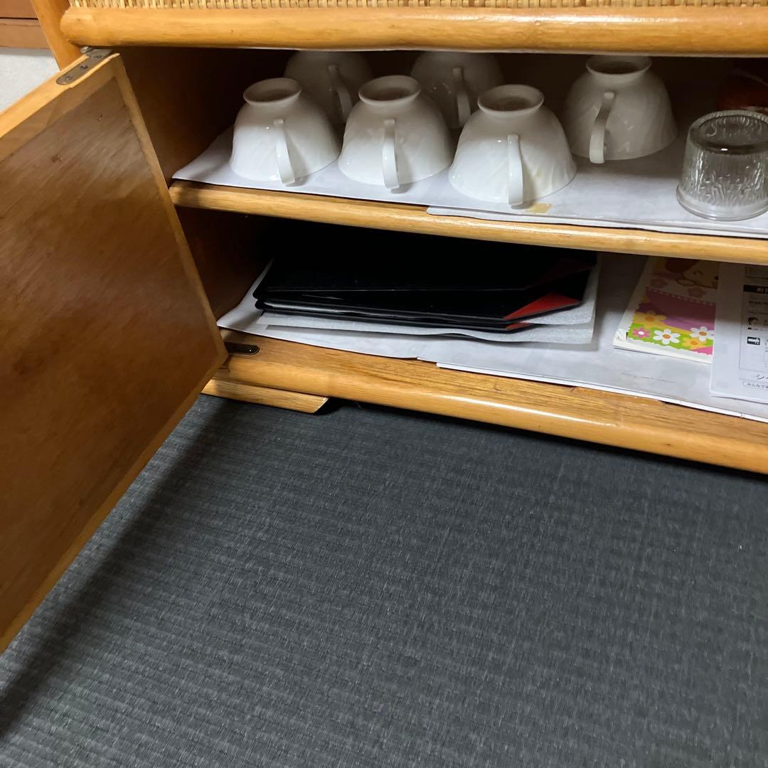 専用　ラタン収納キャビネット