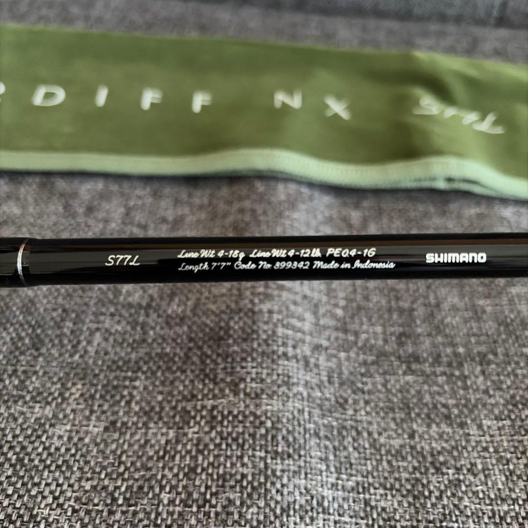 【美品】　シマノ　カーディフＮＸ　Ｓ７７Ｌ