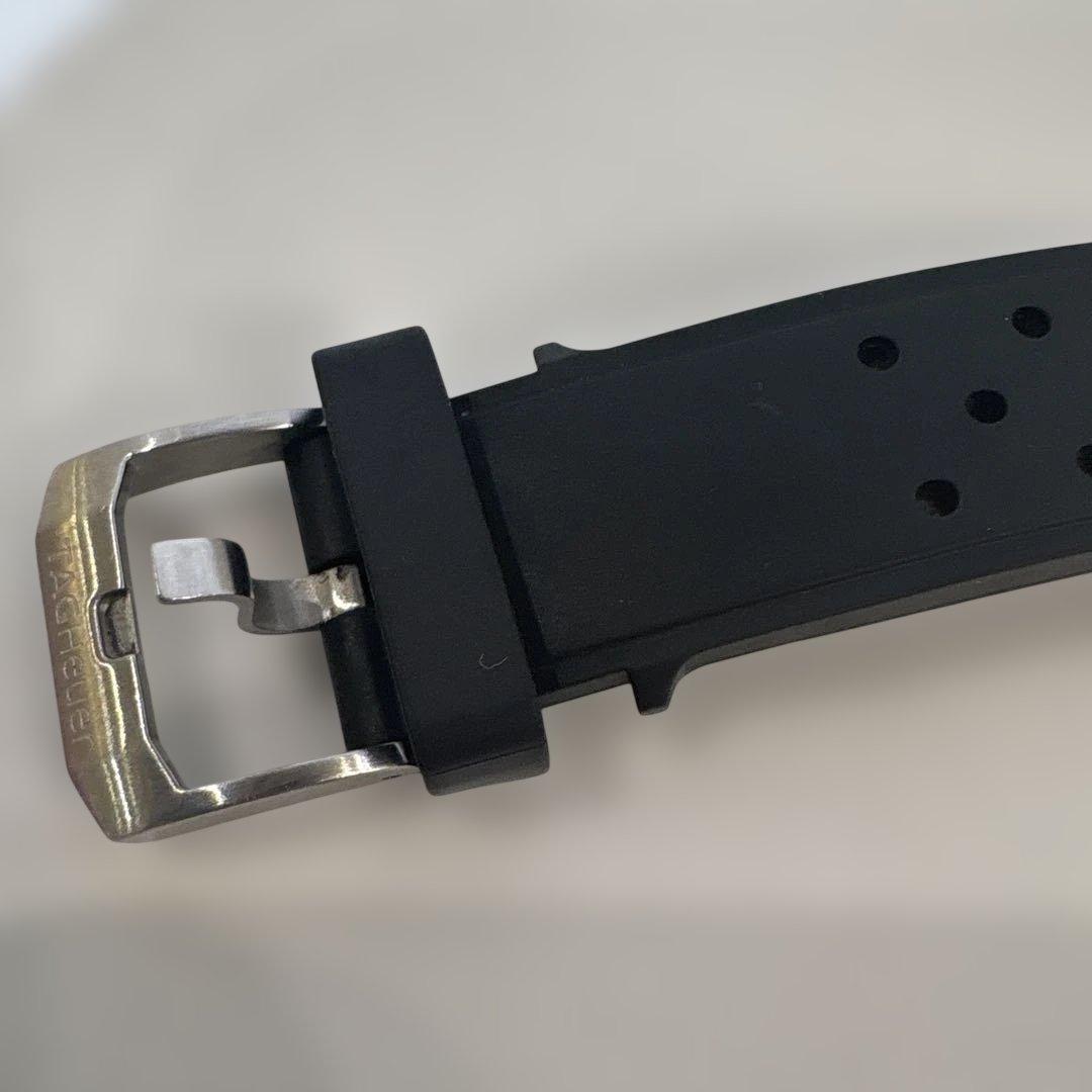 X*n様 タグホイヤー　サイズ20 ブラックラバーベルト