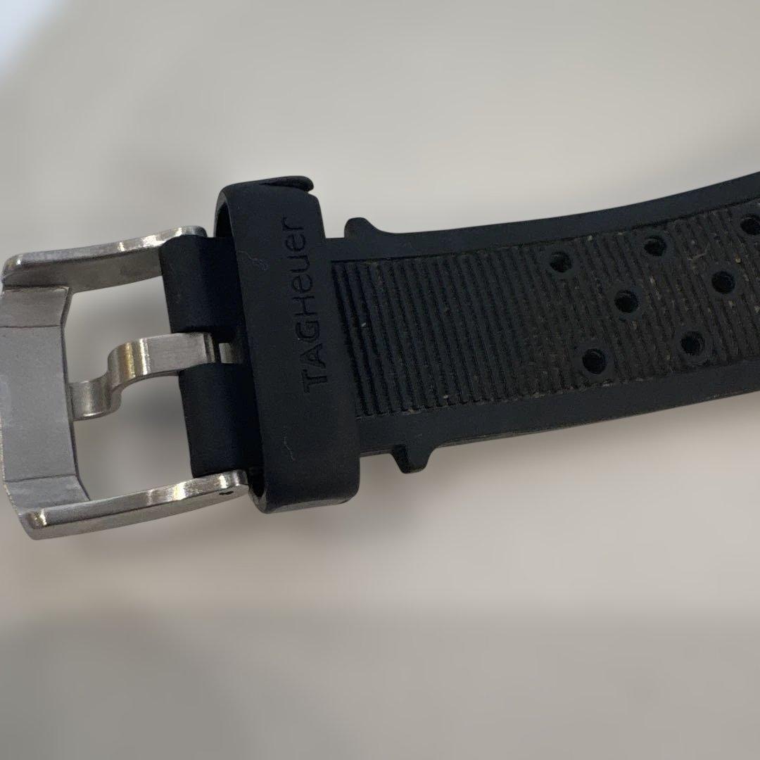 X*n様 タグホイヤー　サイズ20 ブラックラバーベルト