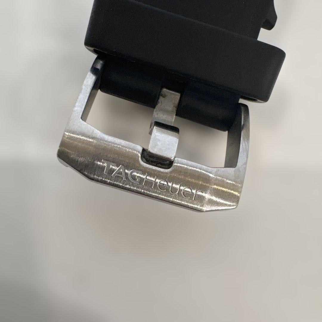 X*n様 タグホイヤー　サイズ20 ブラックラバーベルト