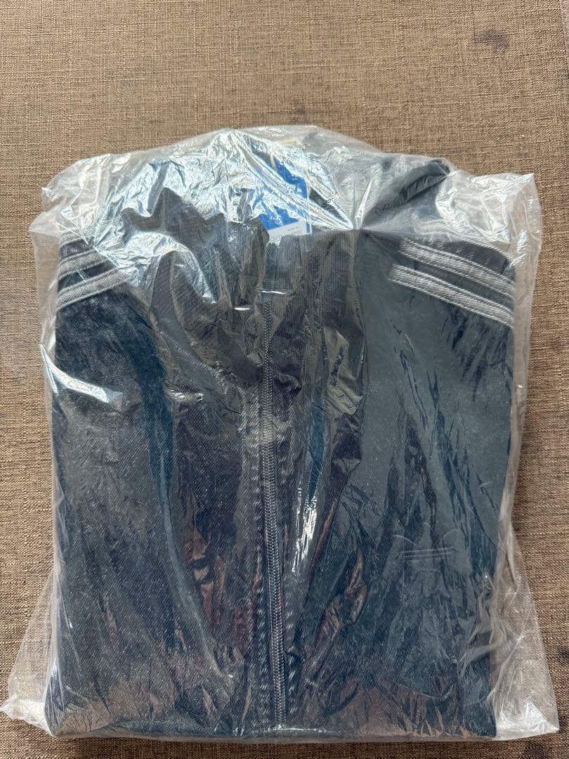 新品3XL アディダスアディカラーデニムジャケットファイヤーバードトラックげんじ