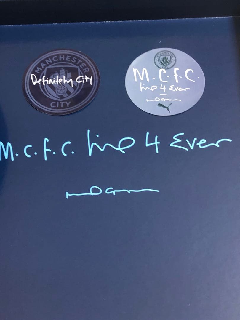 【oasis】ノエル・ギャラガー　マンチェスター・シティユニフォーム限定BOX