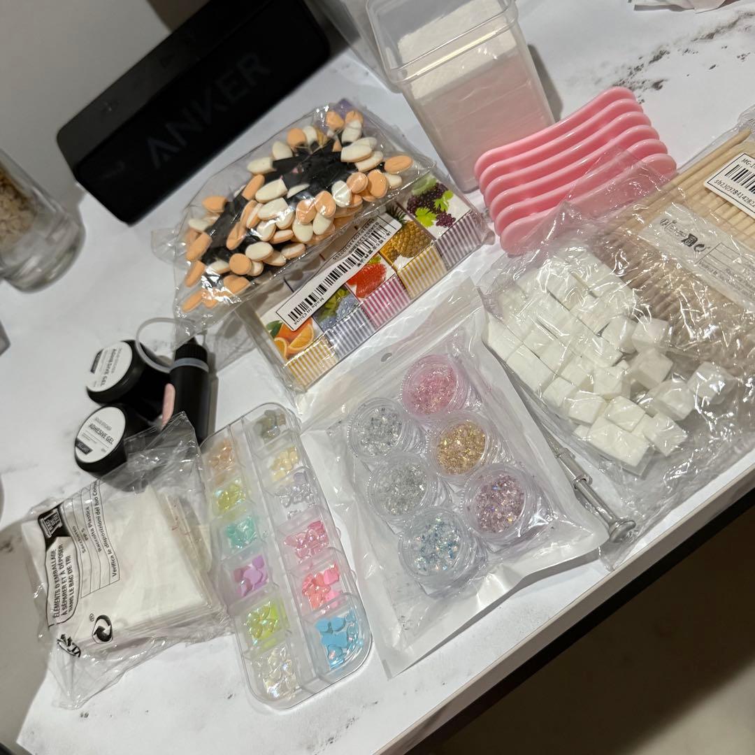 【合計150点以上】マグネットジェル　ライト　パーツ　チップなどまとめ売り