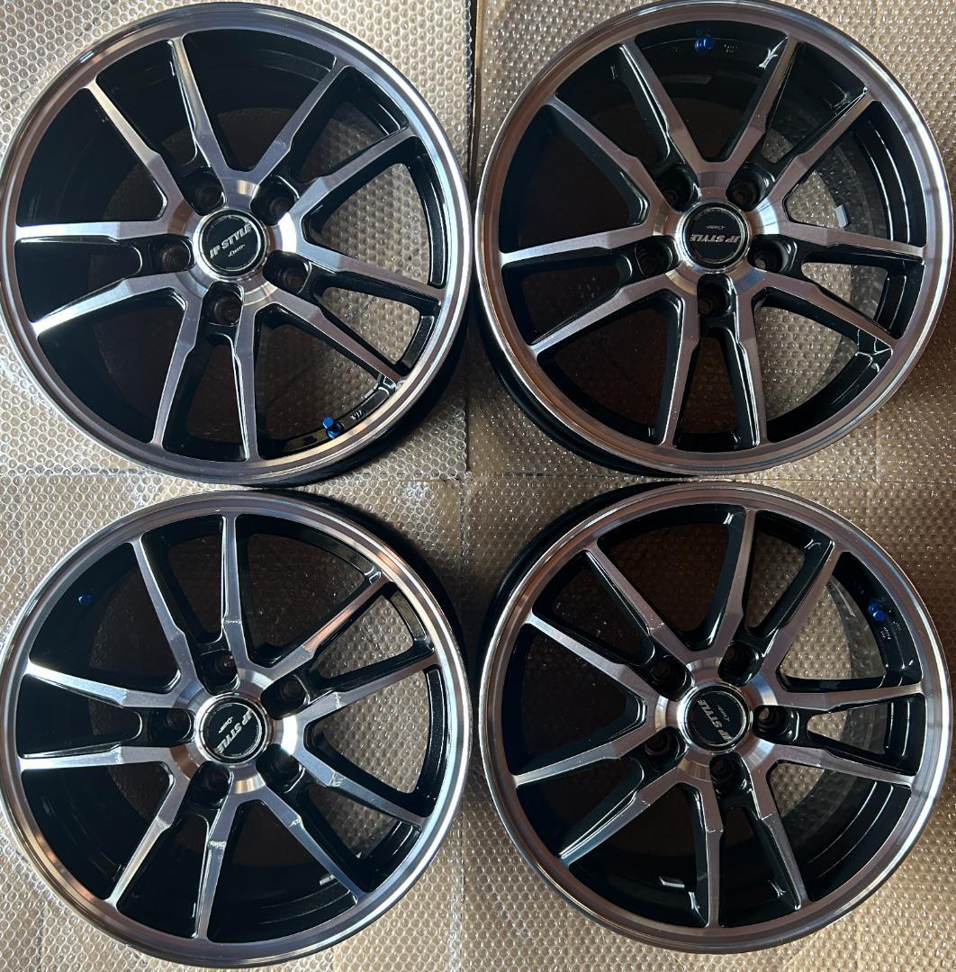 MONZA JP STYLE 16インチ 6.5J 5H-114.3 中古セット