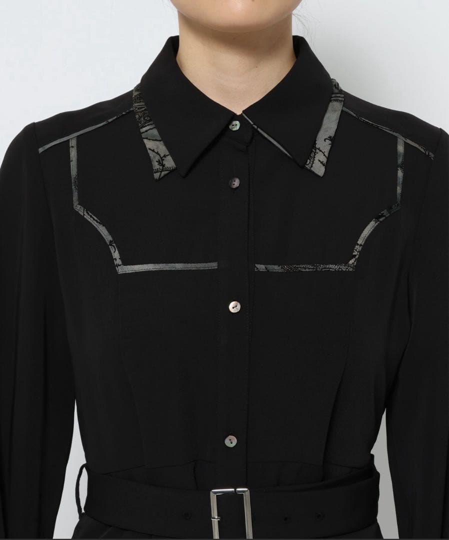 HARE アソートキリカエダブルカラーワンピース