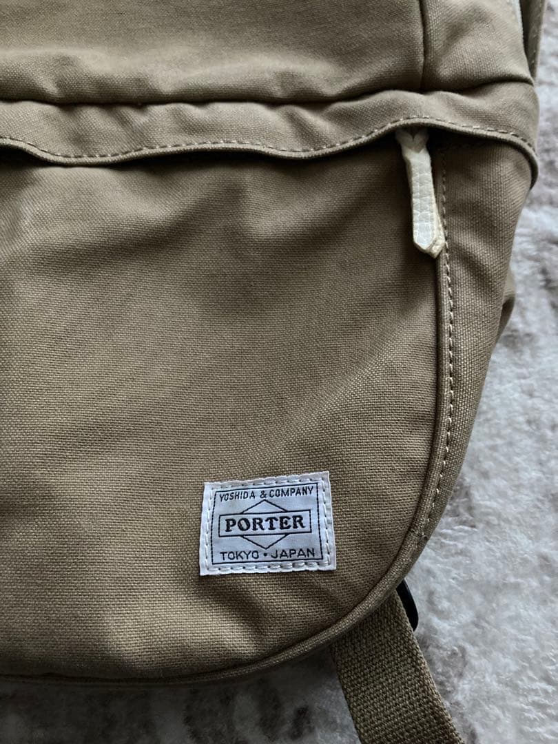 h*0様 お値下げしました！ PORTER ベージュ リュック・バックパック