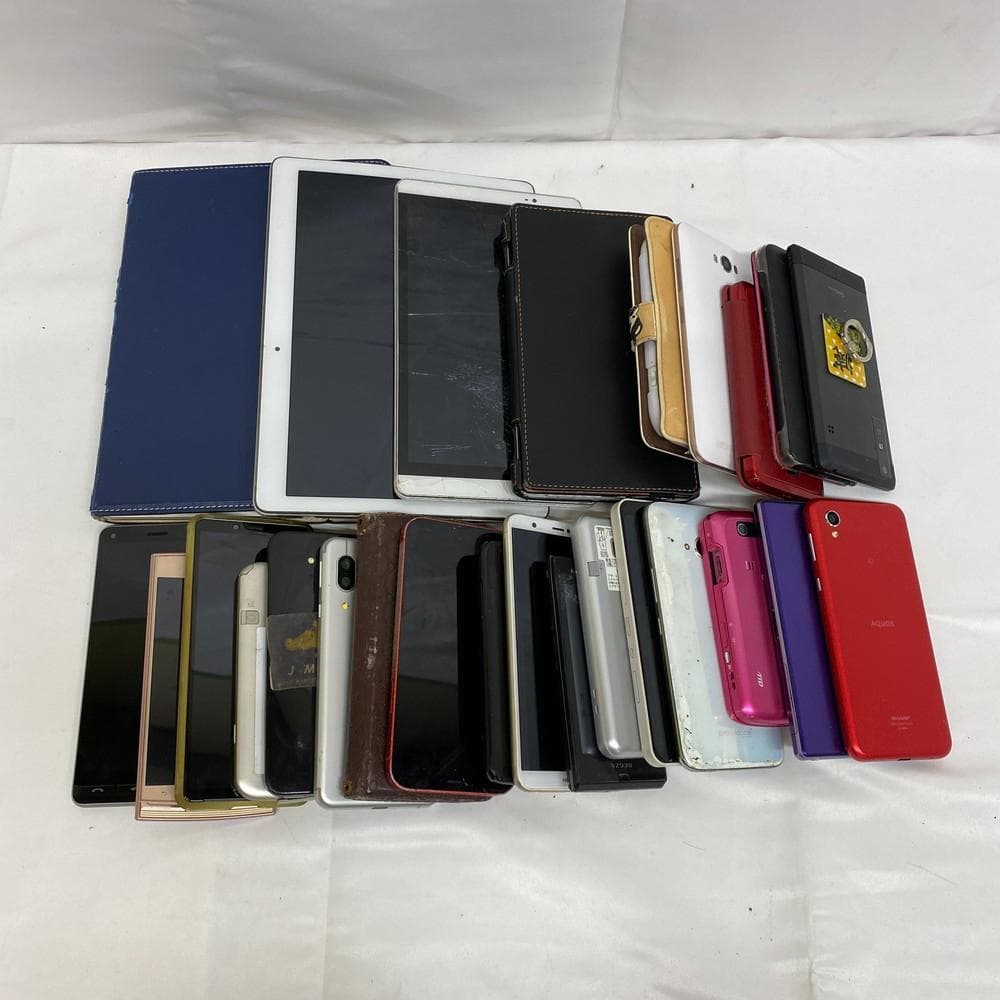 個◆スマホ タブレット26台 まとめ アンドロイド ジャンク 部品取り12005