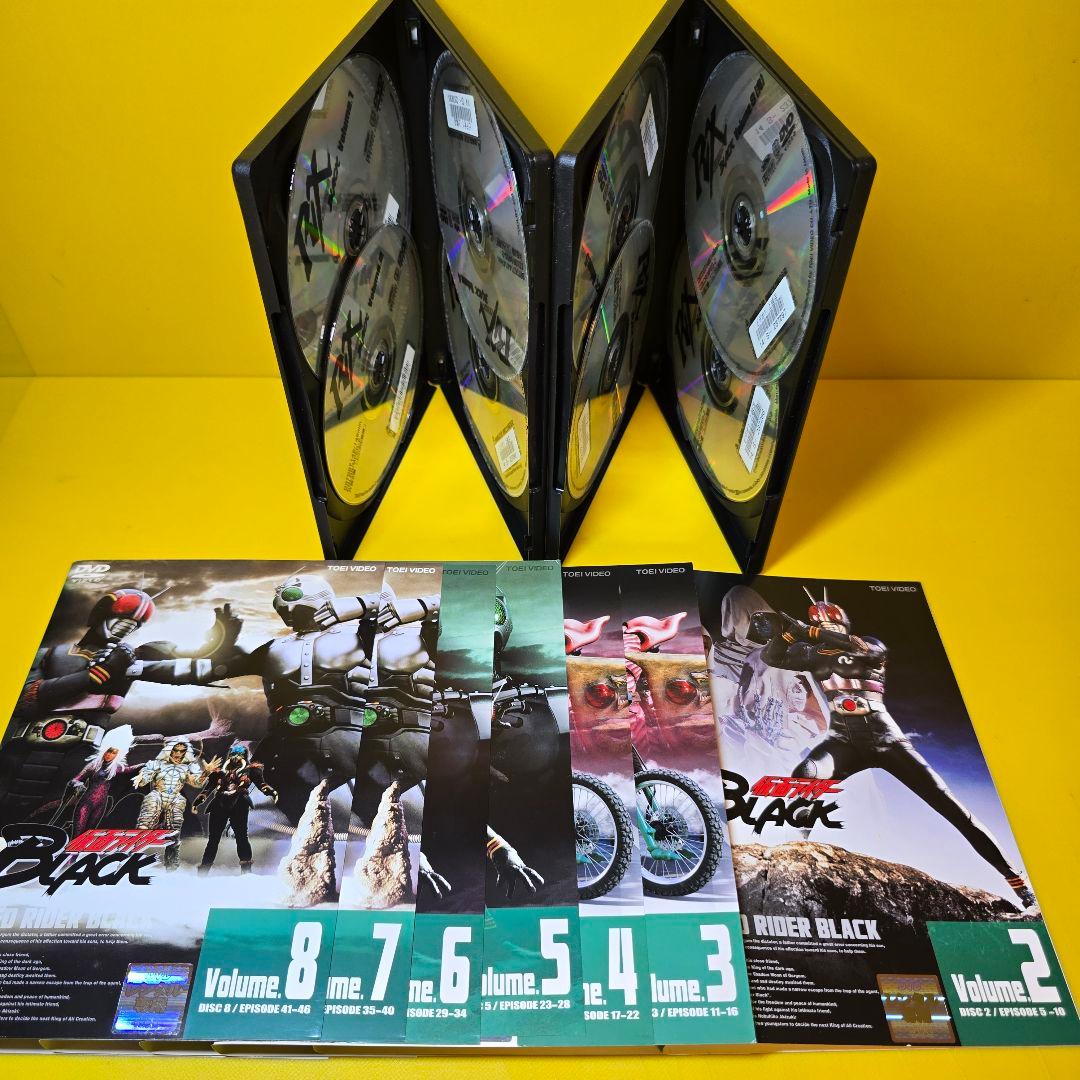 新品ケース交換済み　仮面ライダーBLACK／RX 　DVD全17巻セット