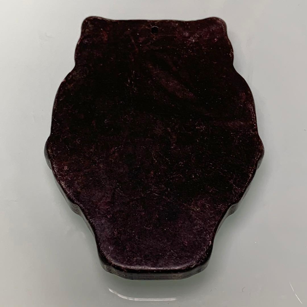 縁起物　御守り　鬼面のトーテム 宇宙パワー 不思議の石鉄隕石　アンティーク