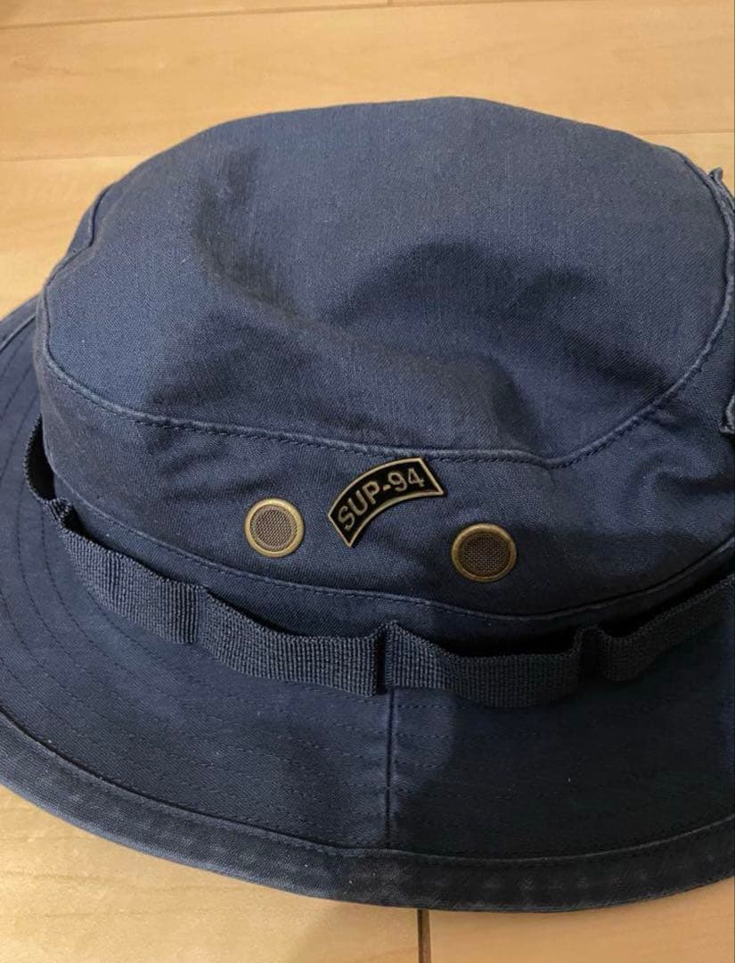 帽子 Supreme military boonie M/L NAVY 24aw