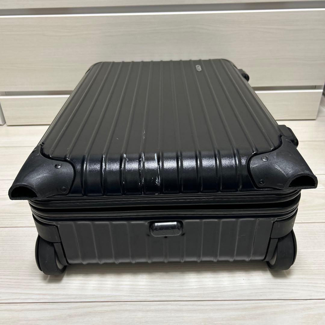 リモワ　RIMOWA スーツケース ブラック TSAなし　2輪　廃盤品