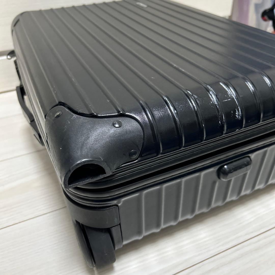 リモワ　RIMOWA スーツケース ブラック TSAなし　2輪　廃盤品