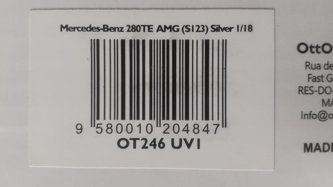 tamo2320　 Mercedes-Benz 280TE 1/18