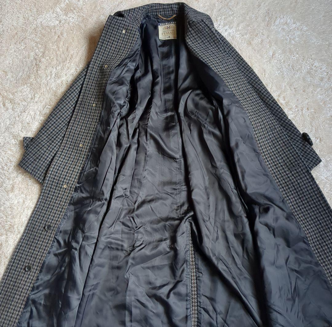 【Yuyaです】L'ESSAGE　モッサ/チドリバルカラーコート　グレー