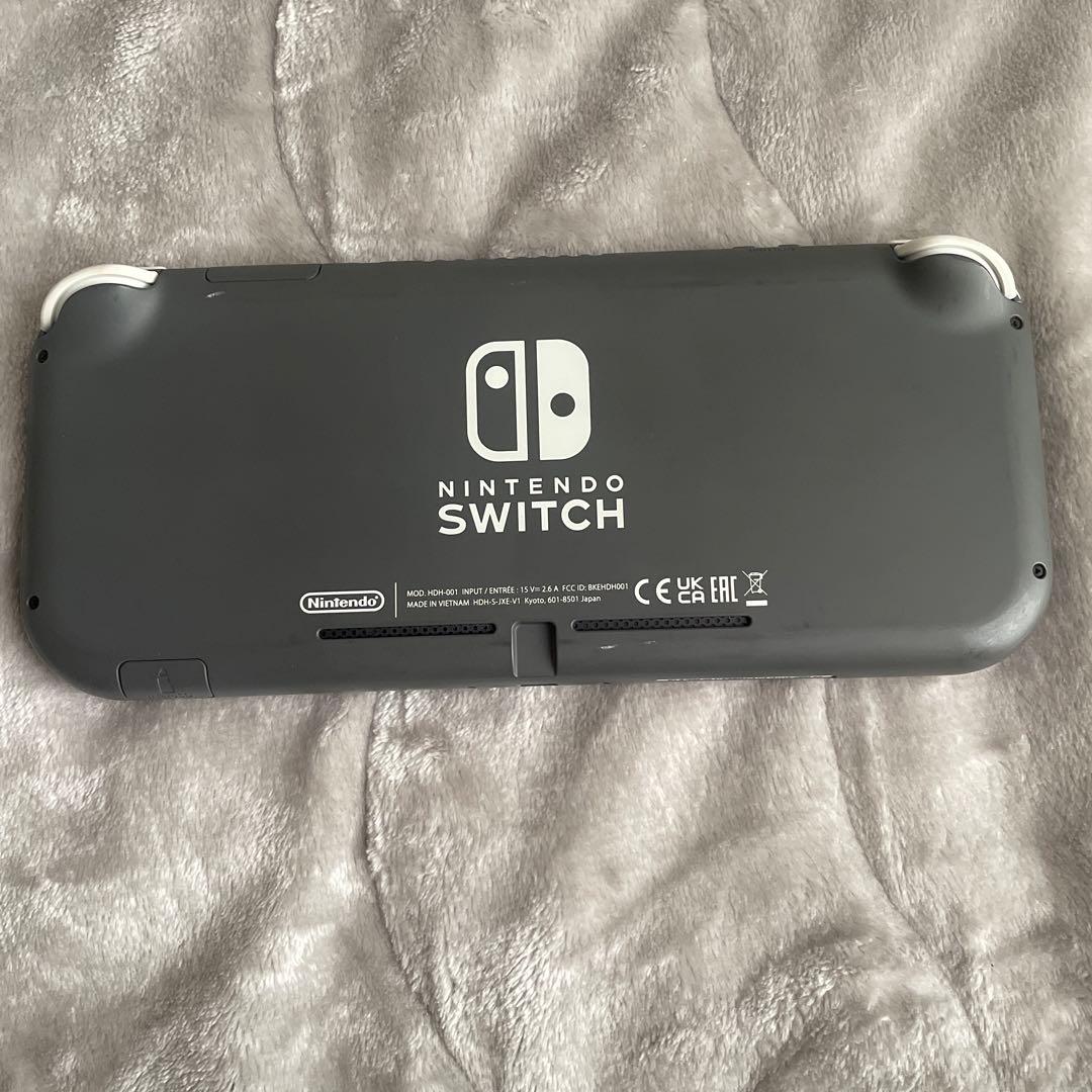 箱無し 傷ありNintendo Switch Lite 　グレー　動作確認済