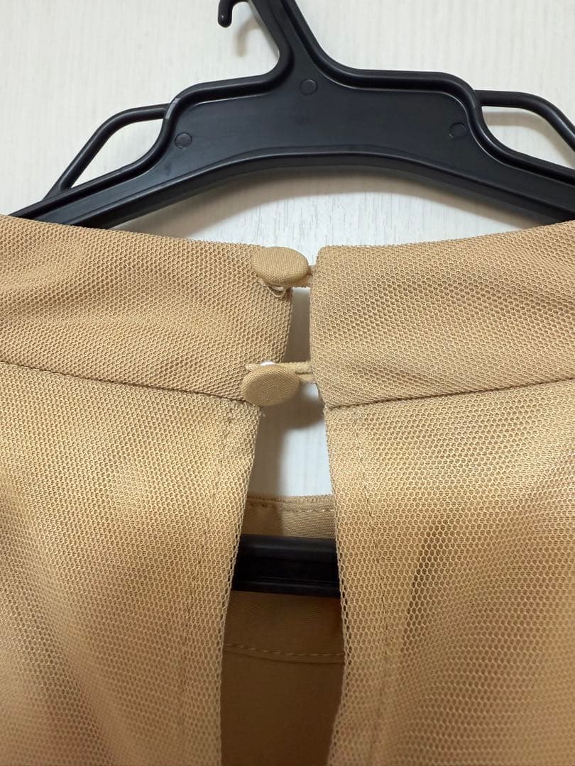 CAPRICIEUX LE'MAGE チュールハイネックワンピース