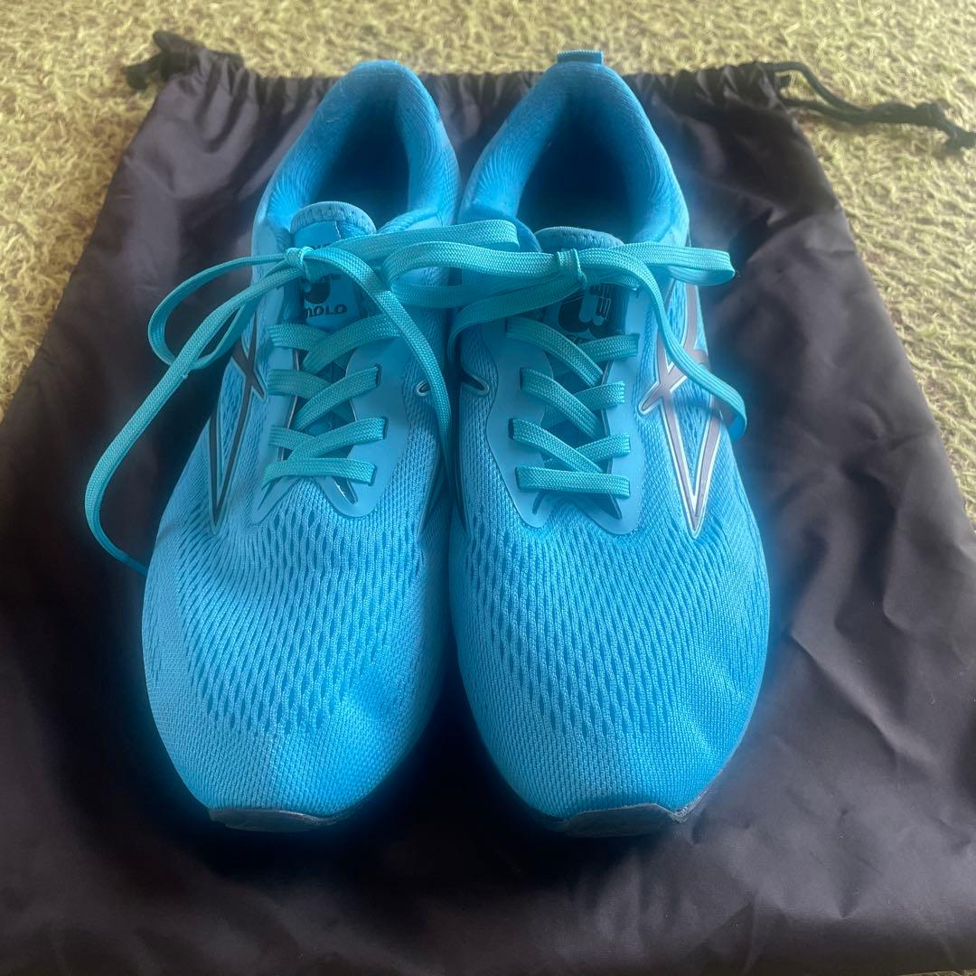 WORLD WING BEMOLOビモロシューズ ブルー 24.5cm