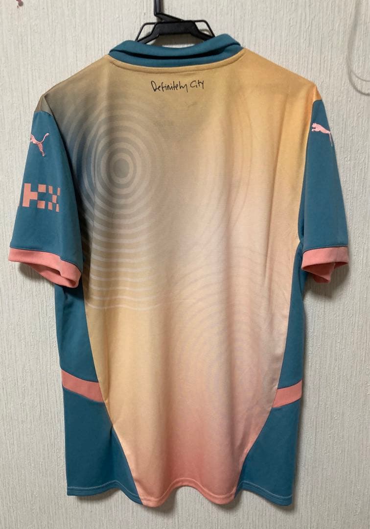 新品タグ付き 24-25 マンチェスター・シティ 4th ユニフォーム オアシス