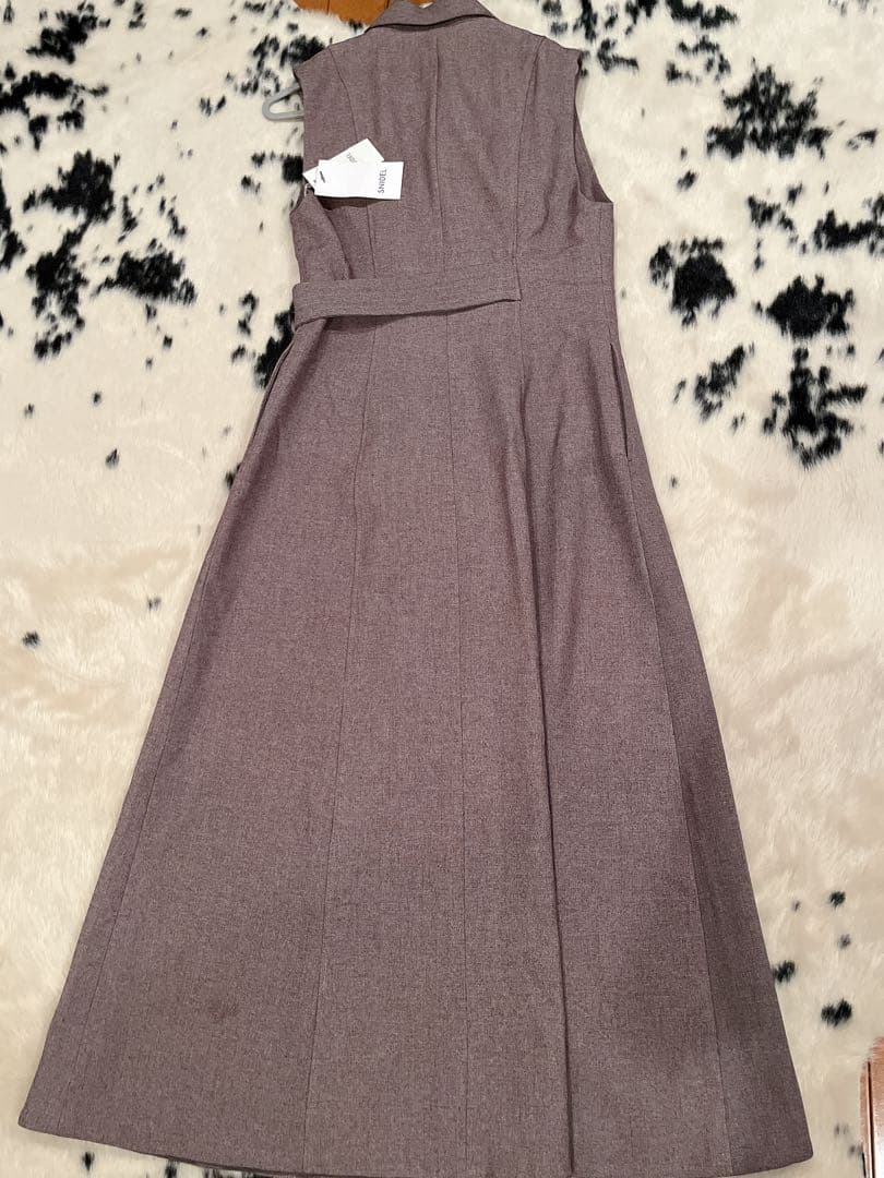 新品snidelスナイデルノースリテーラードロングワンピースSWFO235074