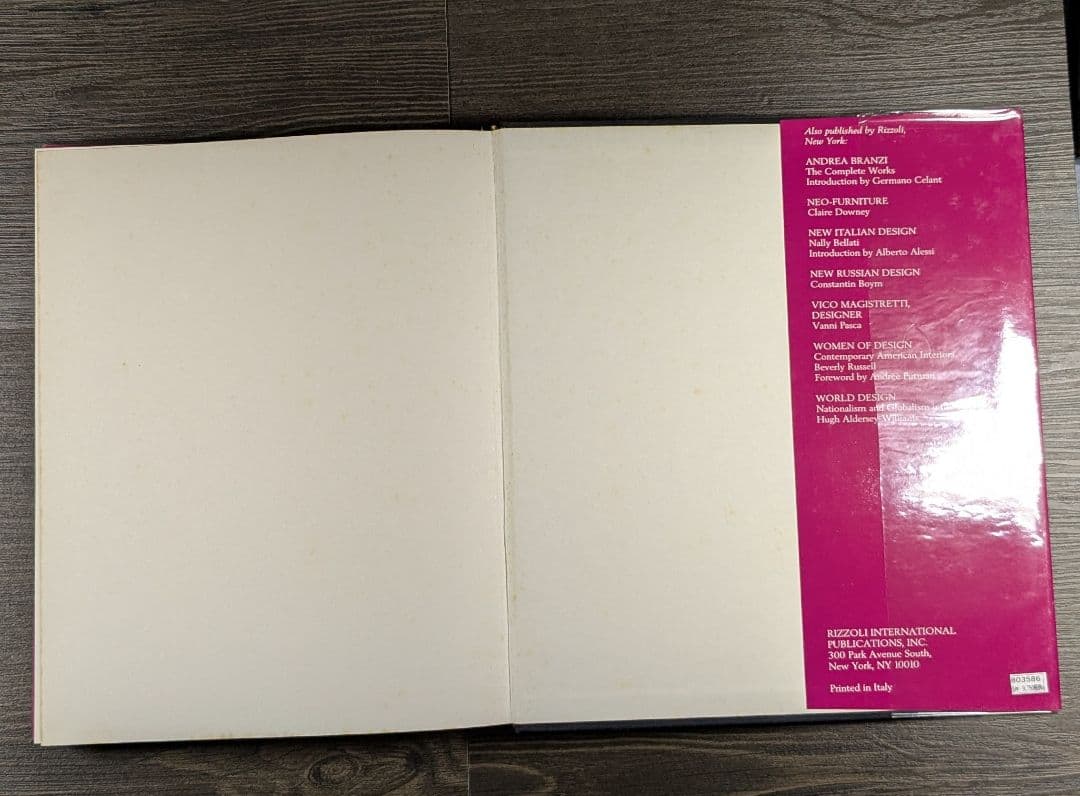 洋書 Ettore Sottsass A Critical Biography