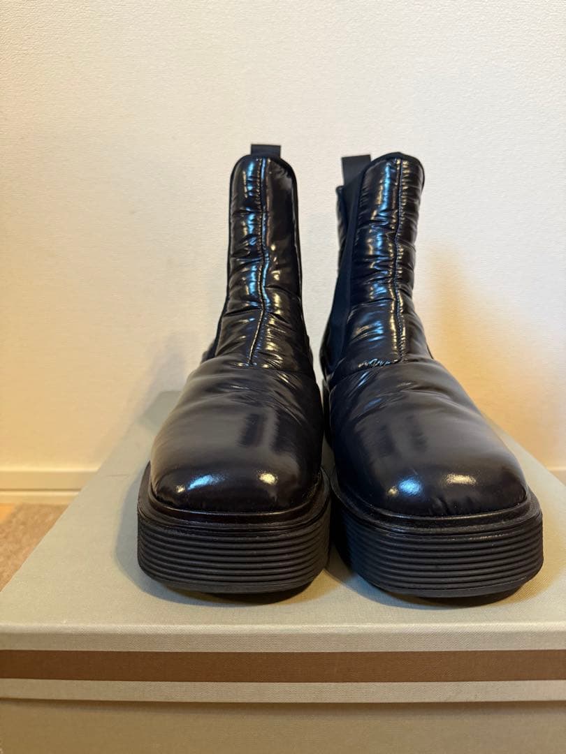 tsuki　マルニ　ブラック サイドゴアブーツ