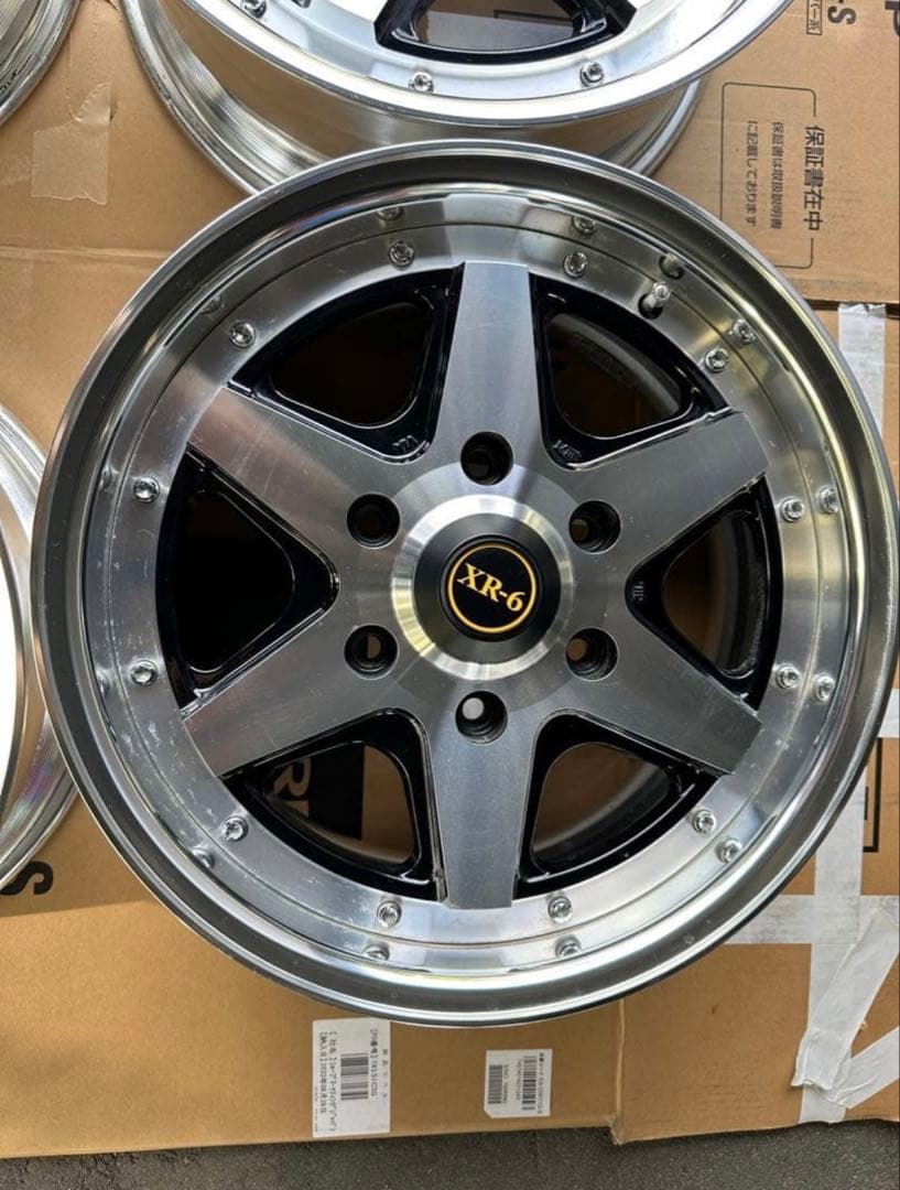 ファブレス　xr-6 16 7J ＋33 2ピース　ロンシャン　ハイエース等4本