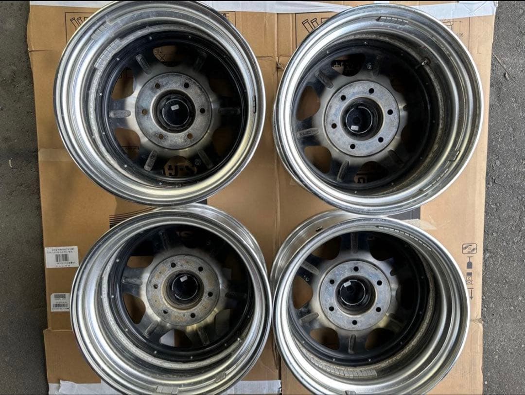 ファブレス　xr-6 16 7J ＋33 2ピース　ロンシャン　ハイエース等4本