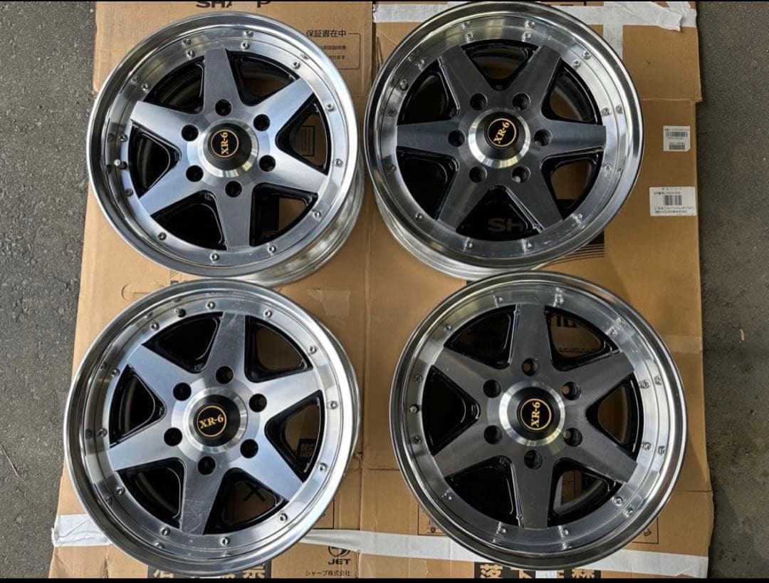 ファブレス　xr-6 16 7J ＋33 2ピース　ロンシャン　ハイエース等4本